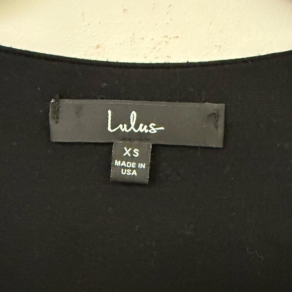 Lulu's Black Long Sleeve Bodysuit Size XS - Picture 2 of 8